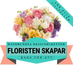 Låt floristen skapa en somrig bukett! Ett alternativ hos Florister i Sverige.
